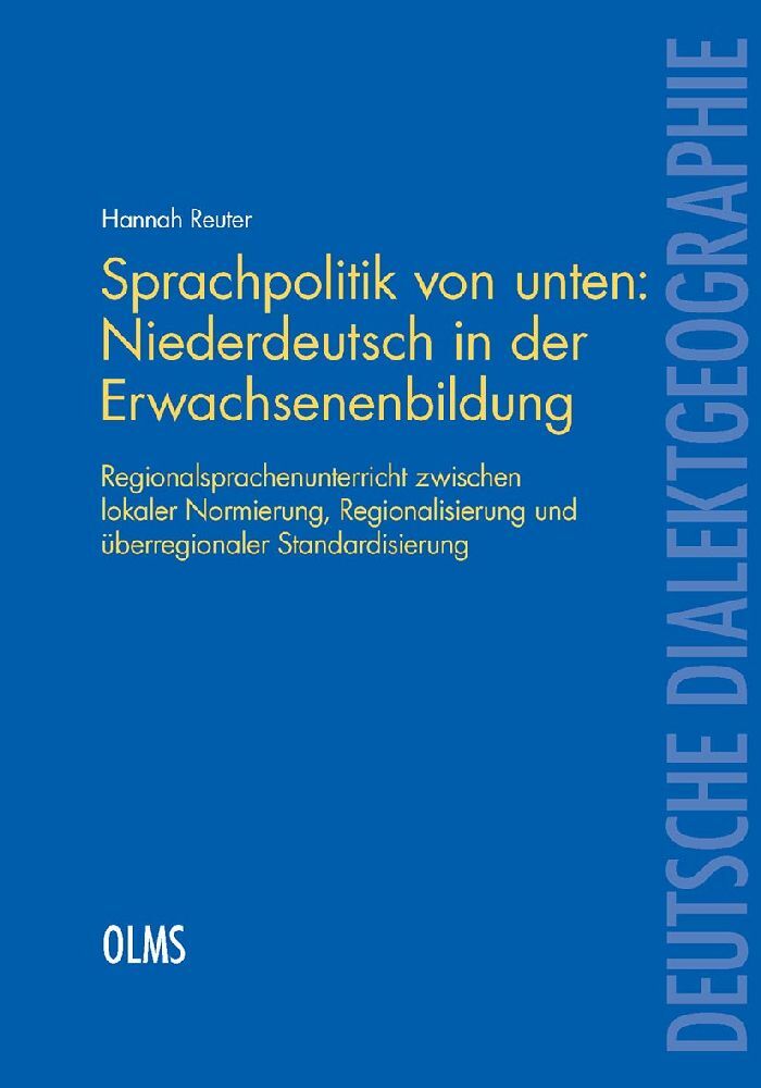 Sprachpolitik von unten: Niederdeutsch in der Erwachsenenbildung main product photo