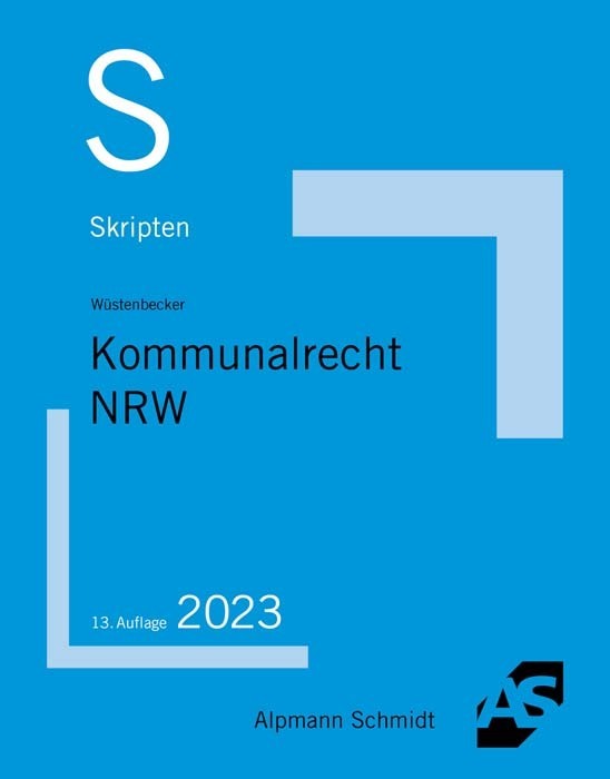 Skript Kommunalrecht NRW main product photo
