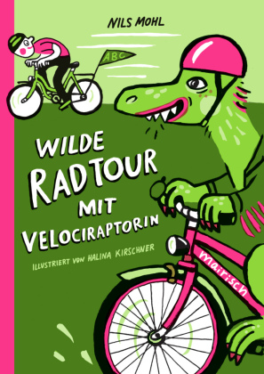 Wilde Radtour mit Velociraptorin