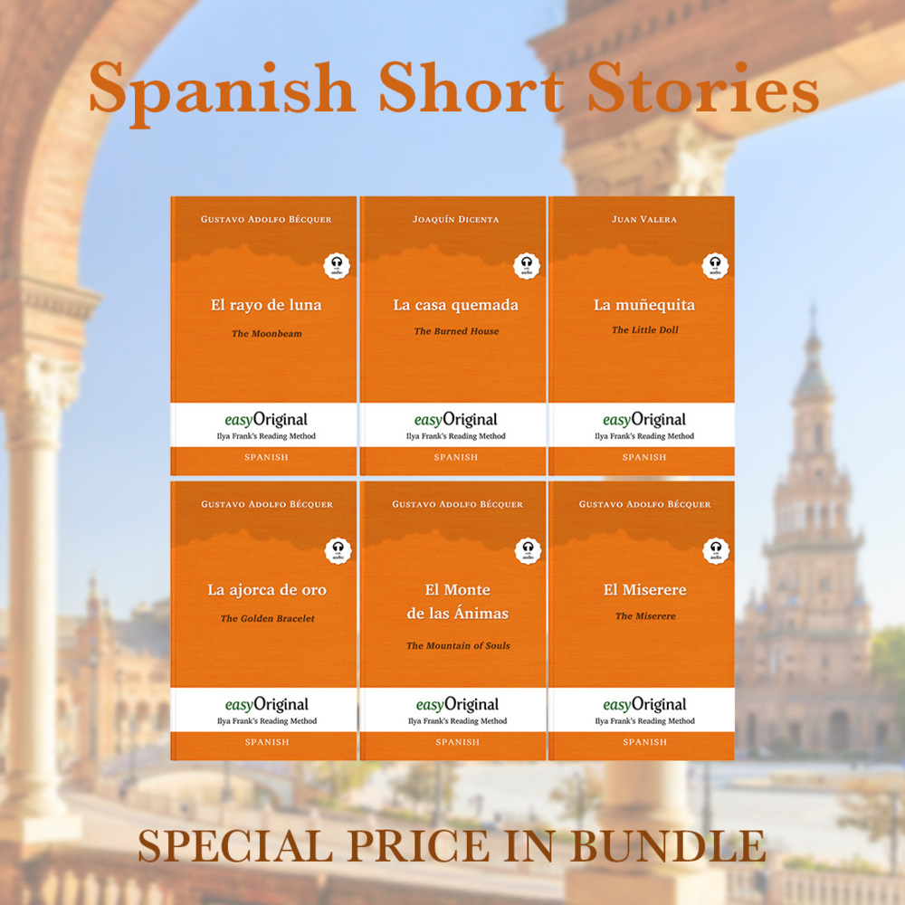 Spanish Short Stories (books + audio-online) - Ilya Frank's Reading Method, m. 6 Audio, m. 6 Audio, 6 Teile main product photo