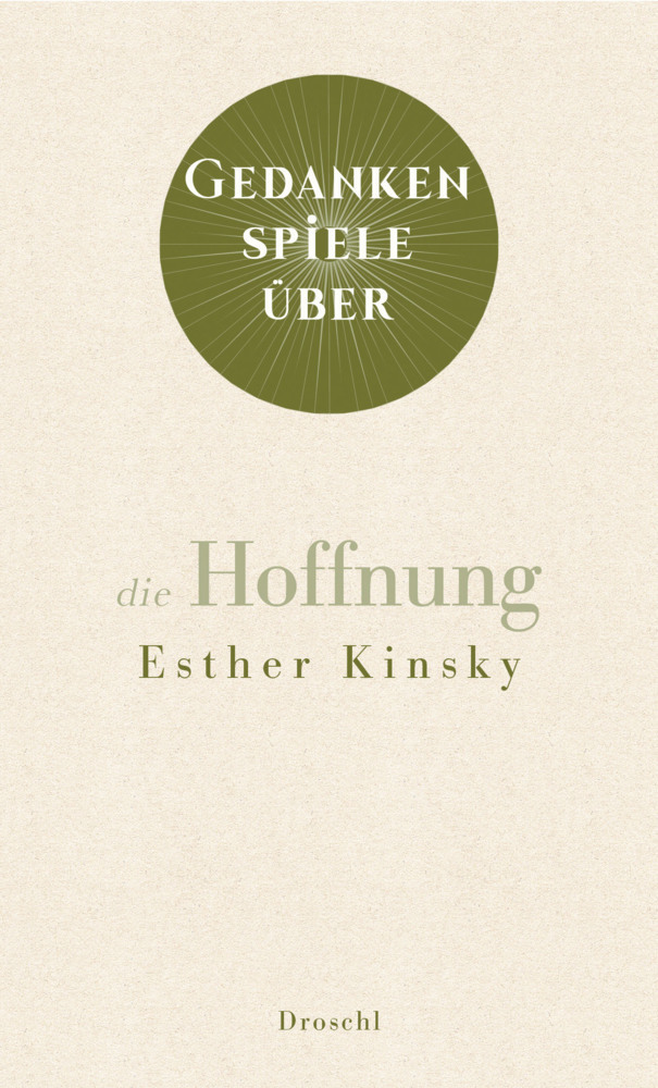 Gedankenspiele über die Hoffnung main product photo