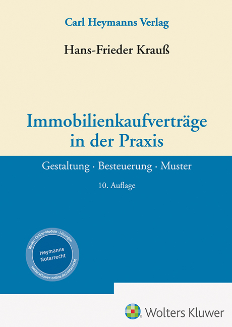 Immobilienkaufverträge in der Praxis main product photo