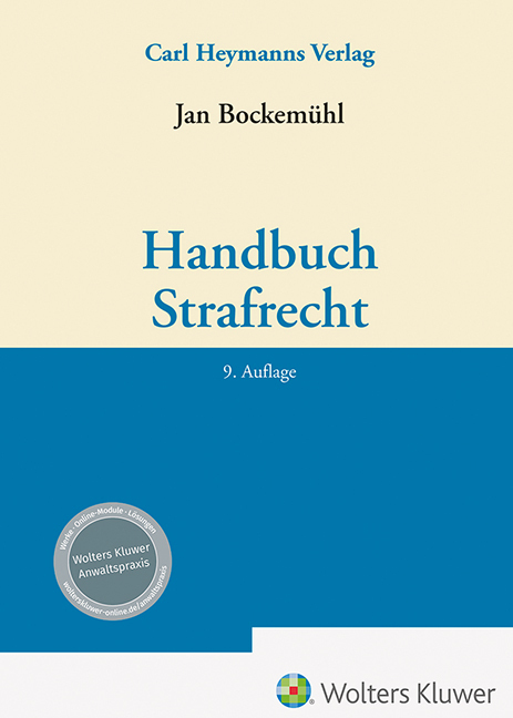 Handbuch Strafrecht main product photo