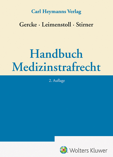 Handbuch Medizinstrafrecht main product photo
