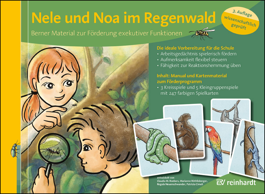 Nele und Noa im Regenwald main product photo