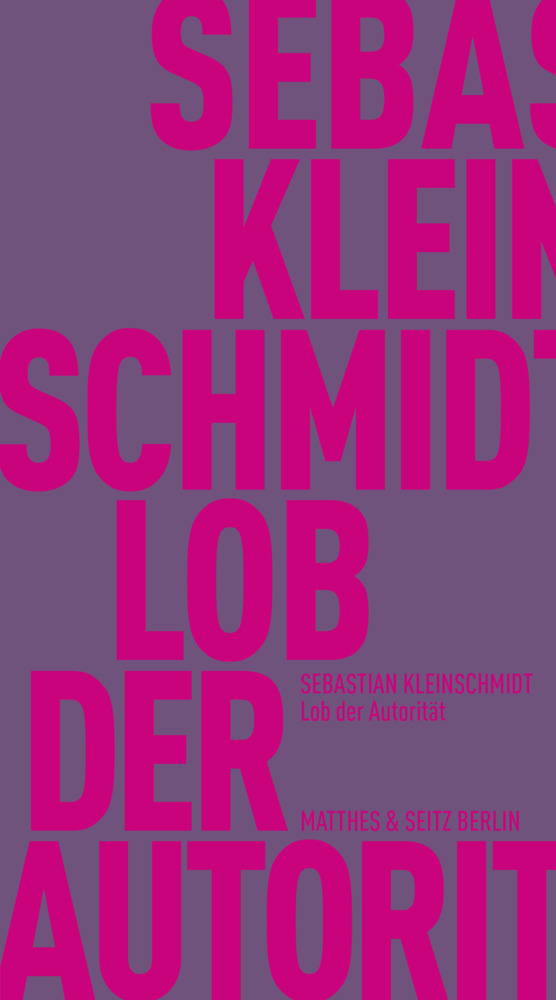 Lob der Autorität main product photo