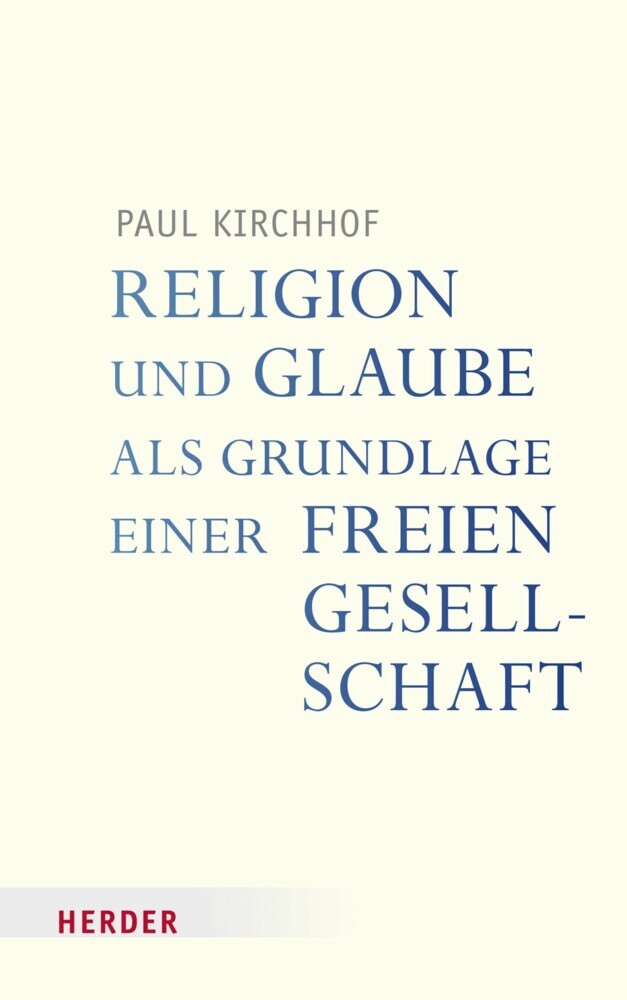 Religion und Glaube als Grundlage einer freien Gesellschaft main product photo