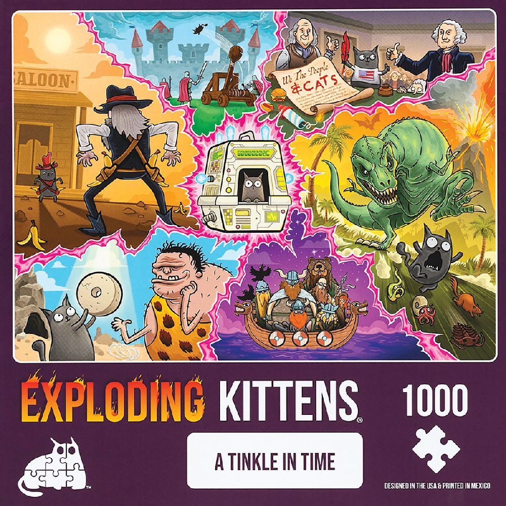 Exploding Kittens Puzzle A Tinkle in Time main product photo