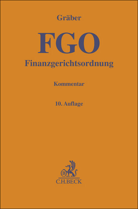 Finanzgerichtsordnung. FGO main product photo