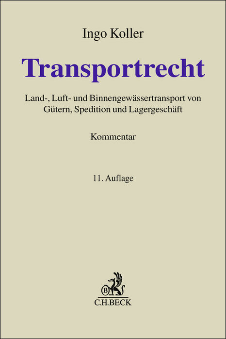 Transportrecht main product photo