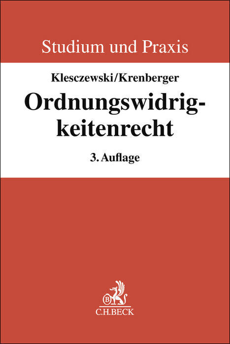 Ordnungswidrigkeitenrecht main product photo