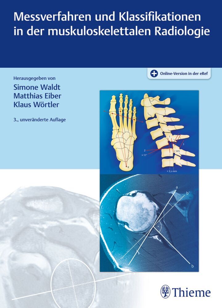 Messverfahren und Klassifikationen in der muskuloskelettalen Radiologie main product photo