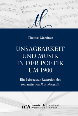 Unsagbarkeit und Musik in der Poetik um 1900 main product photo