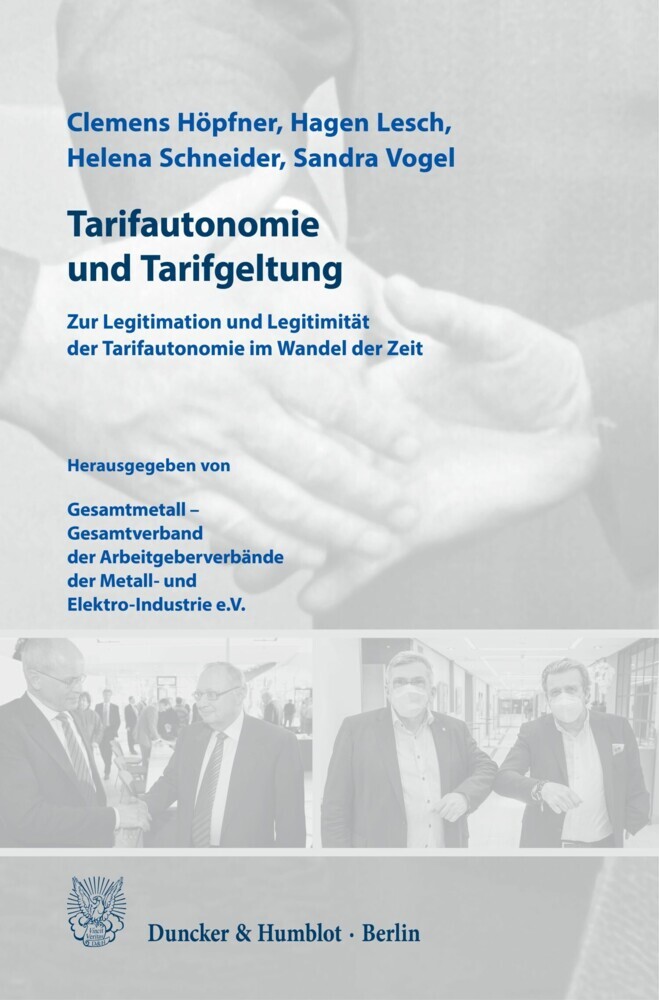 Tarifautonomie und Tarifgeltung. main product photo
