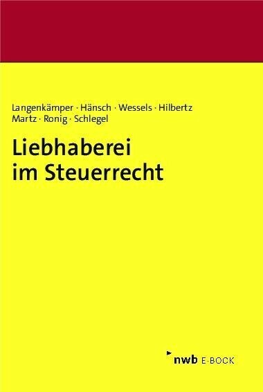 Liebhaberei im Steuerrecht main product photo
