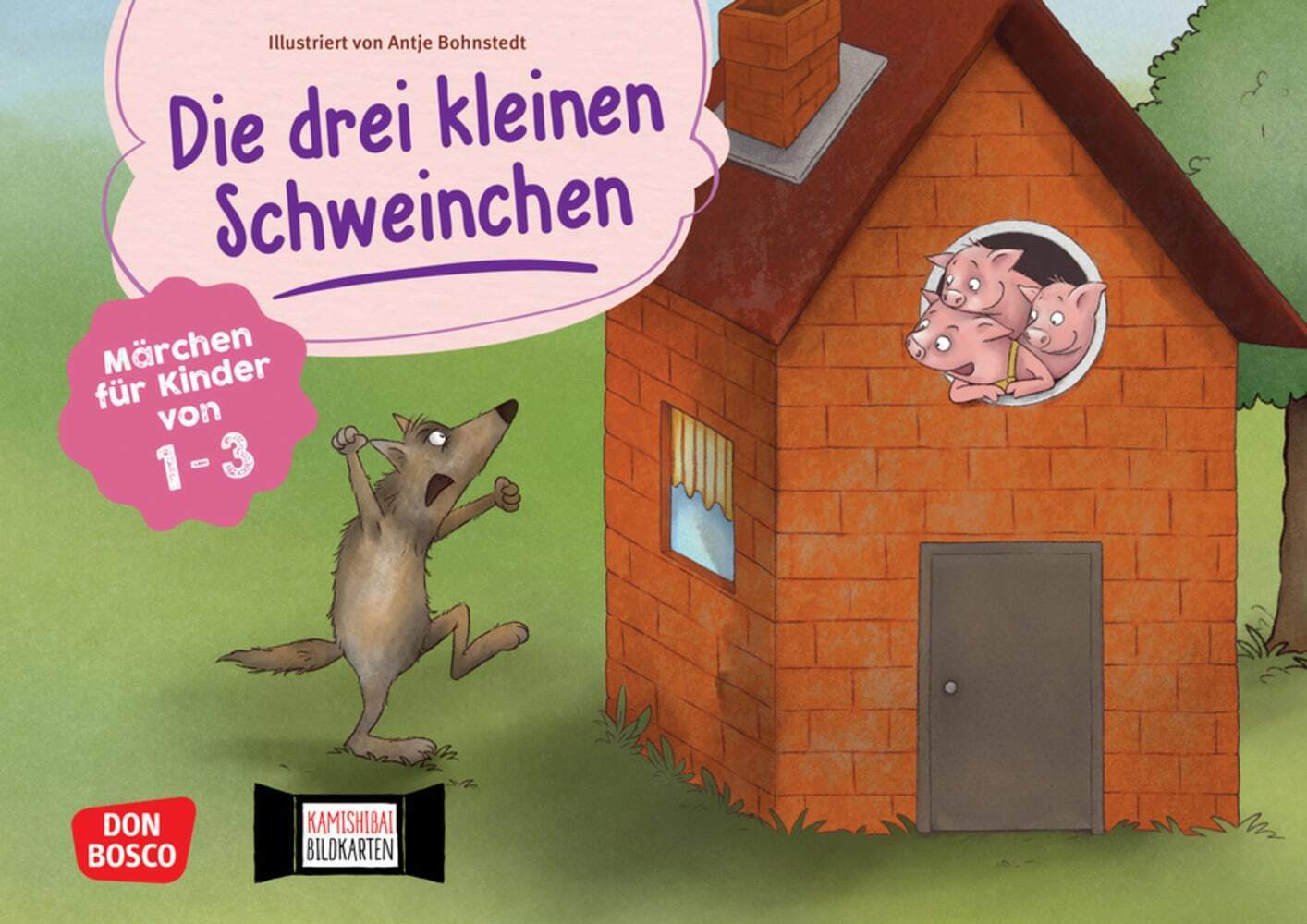 Die drei kleinen Schweinchen. Kamishibai Bildkartenset main product photo