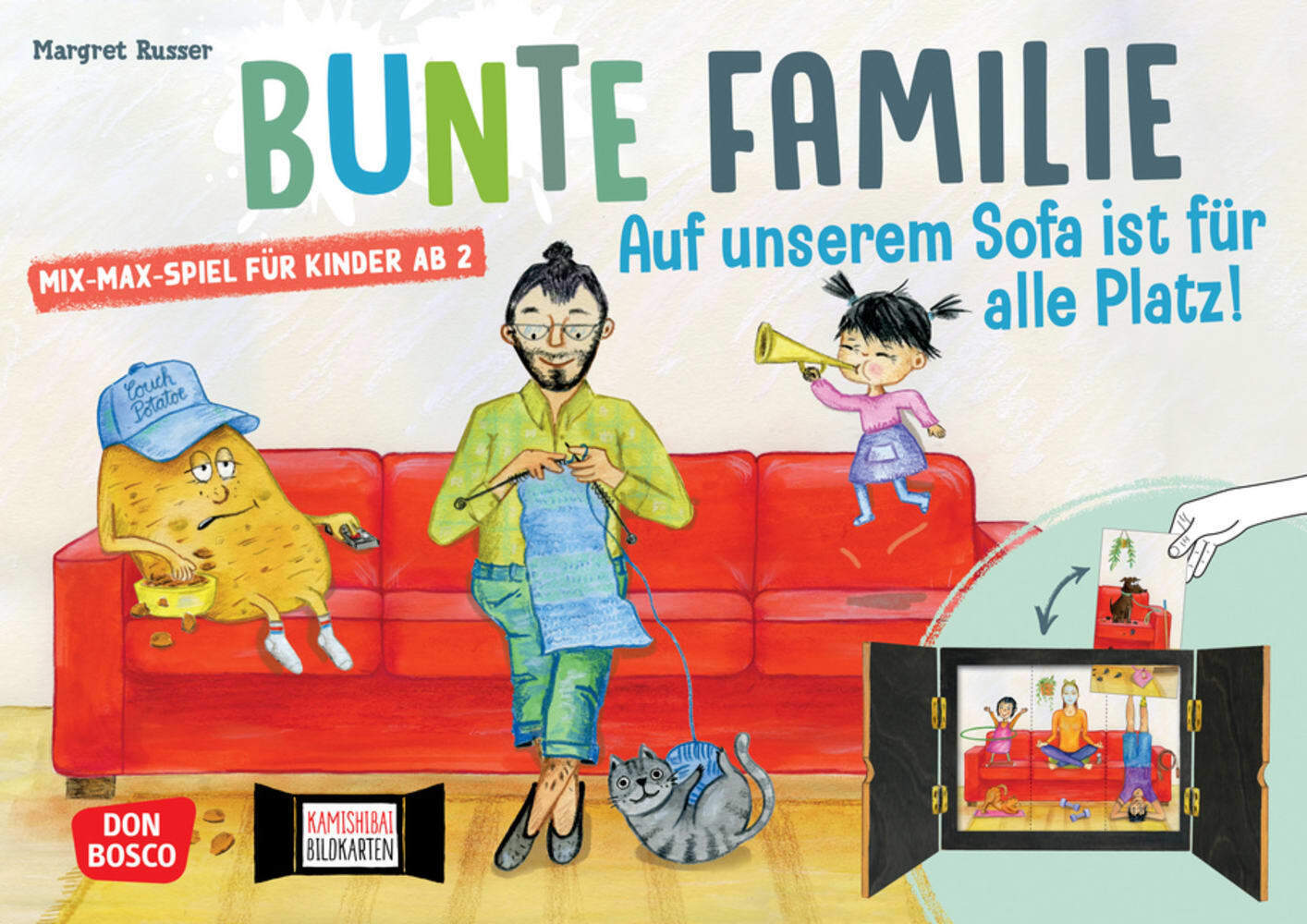 Bunte Familie: Auf unserem Sofa ist für alle PlatzMix-Max-Spiel für Kinder ab 2 main product photo