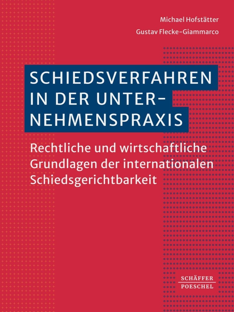Schiedsverfahren in der Unternehmenspraxis main product photo