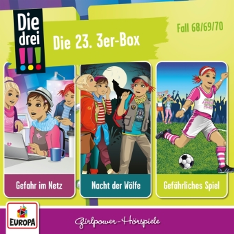 Die drei !!! 3er Box - Folgen 68-70, 3 Audio-CDs