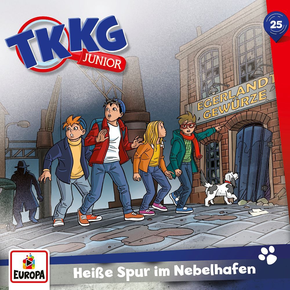 TKKG Junior - 025/Heiße Spur im Nebelhafen, Audio-CD main product photo