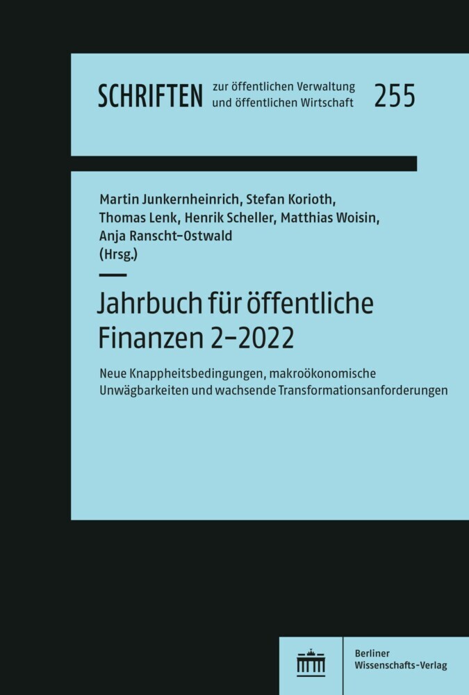 Jahrbuch für öffentliche Finanzen (2022) 2 main product photo