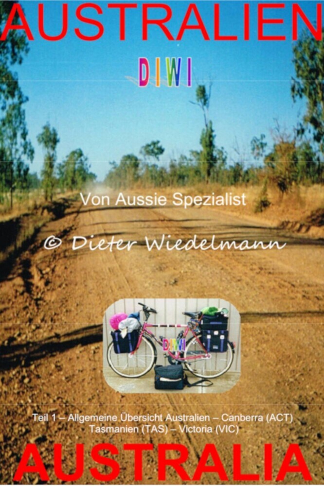 Allgemeine Übersicht Australien - Canberra (ACT) - Tasmanien (TAS) - Victoria (VIC) main product photo
