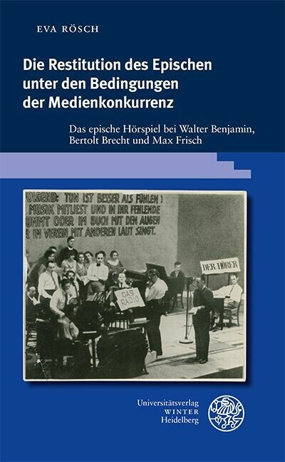 Die Restitution des Epischen unter den Bedingungen der Medienkonkurrenz main product photo