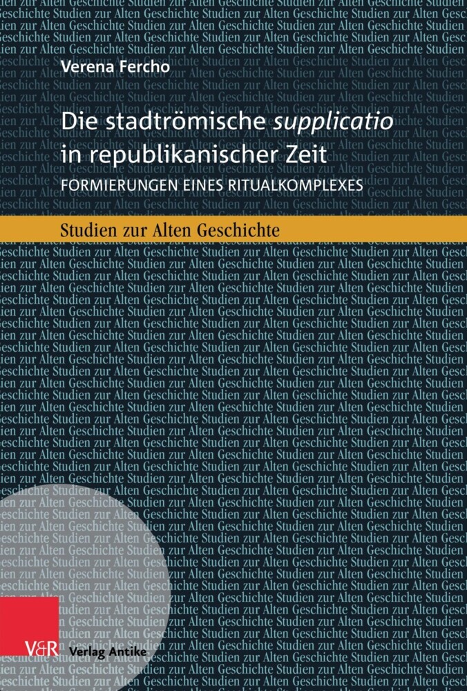 Die stadtrömische supplicatio in republikanischer Zeit main product photo