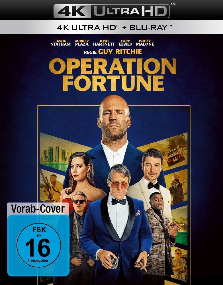 Operation Fortune UHD, 1 4K UHD-Blu-ray + 1 Blu-ray main product photo