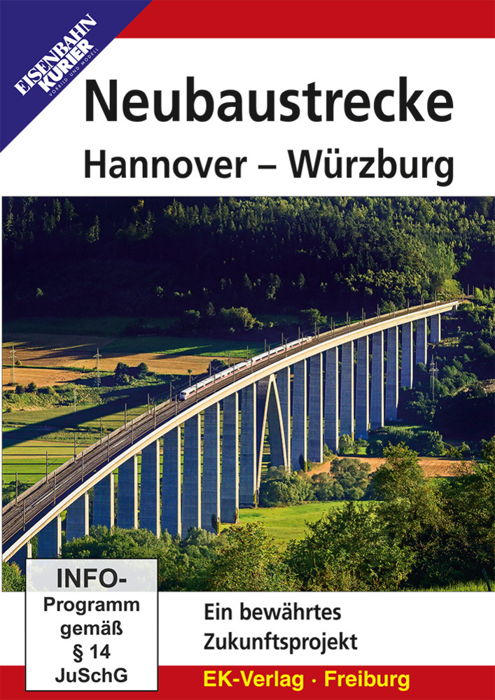 Neubaustrecke Hannover-Würzburg, 1 DVD main product photo