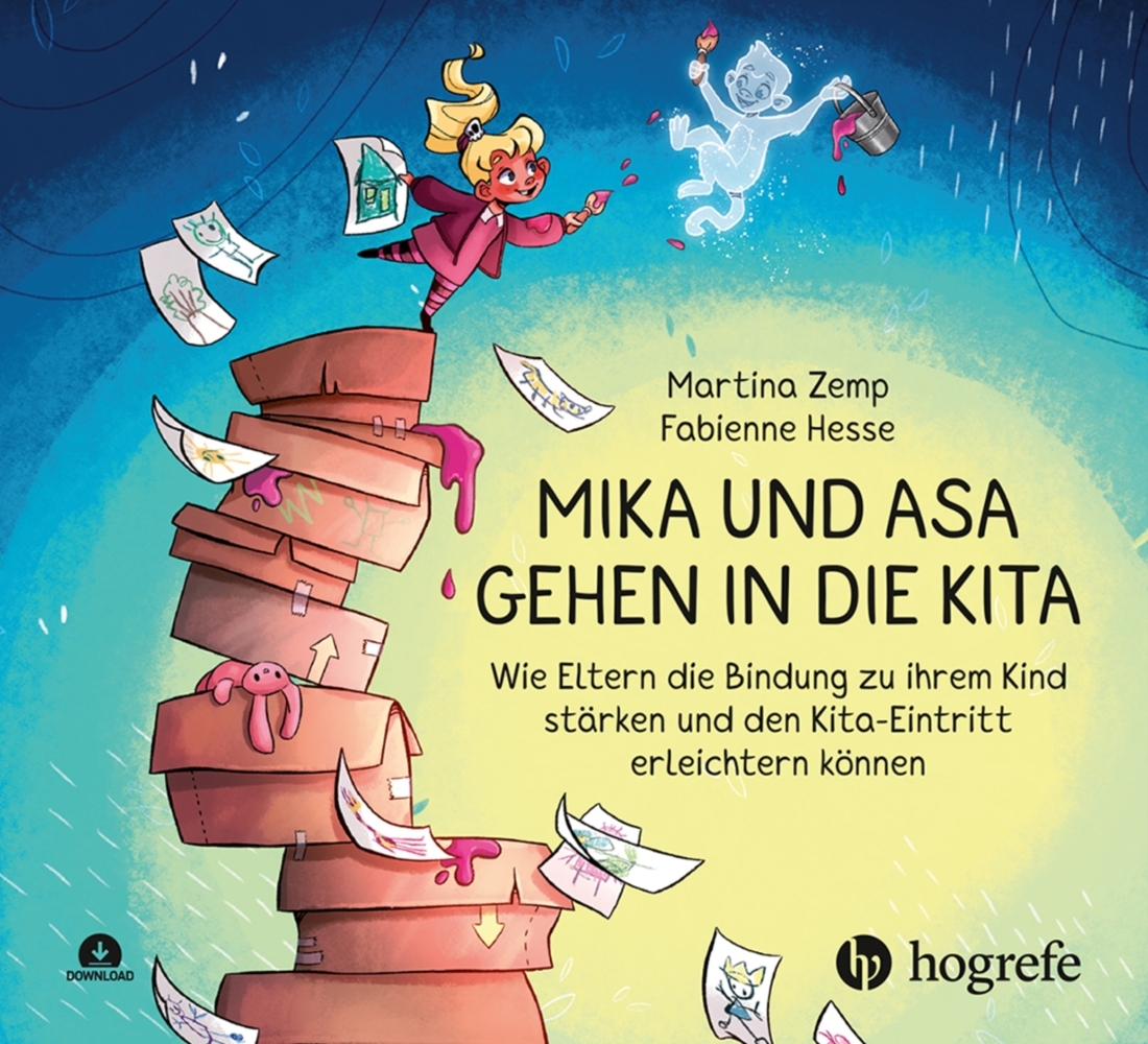 Mika und Asa gehen in die Kita main product photo