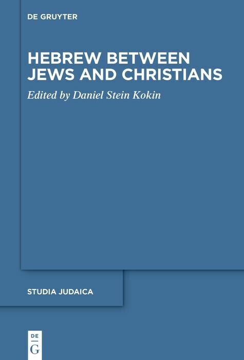 Hebrew between Jews and Christians main product photo