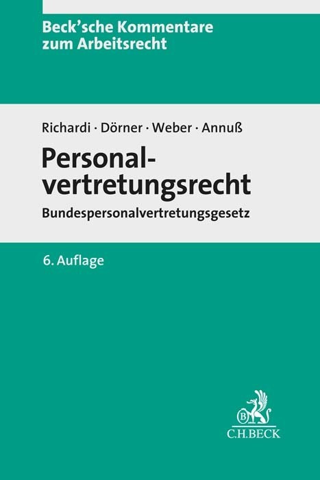 Personalvertretungsrecht main product photo