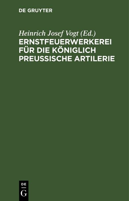 Ernstfeuerwerkerei für die Königlich Preußische Artilerie main product photo