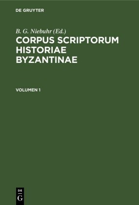 Corpus scriptorum historiae Byzantinae. Theophanis Chronographia. Volumen 1