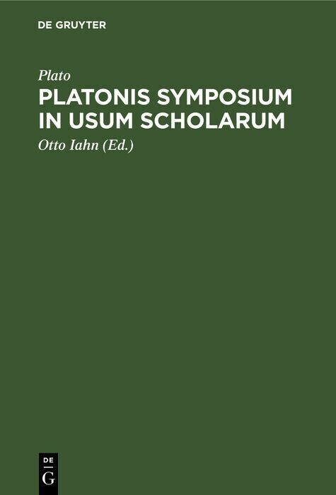 Platonis symposium in usum scholarum main product photo