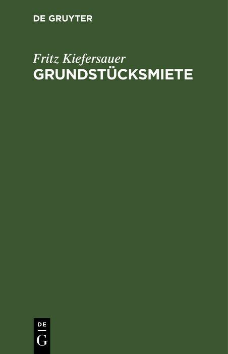 Grundstücksmiete main product photo