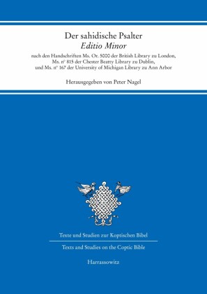 Der sahidische Psalter. Editio Minor