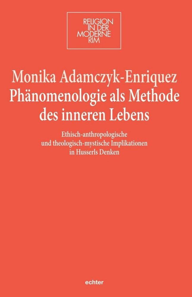 Phänomenologie als Methode des inneren Lebens main product photo