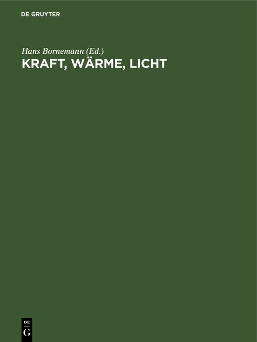 Kraft, Wärme, Licht main product photo