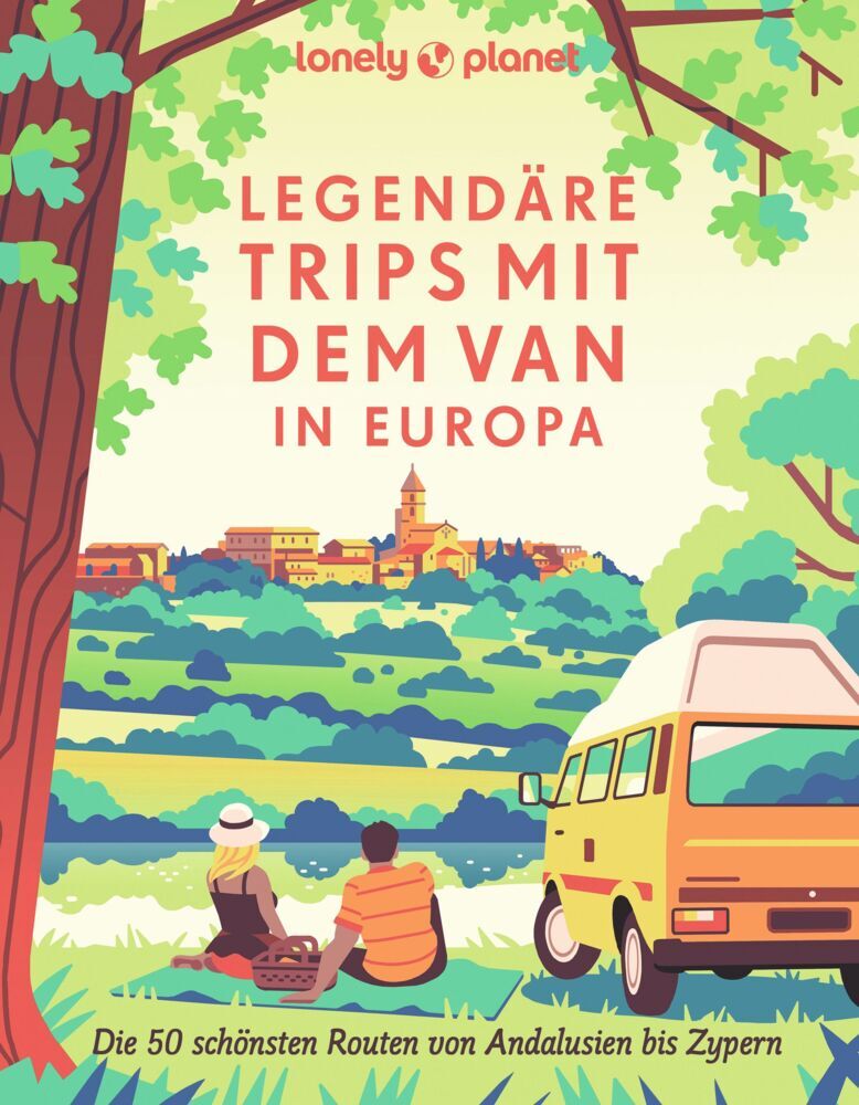 LONELY PLANET Bildband Legendäre Trips mit dem Van in Europa main product photo