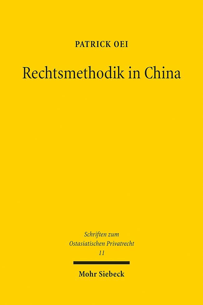 Rechtsmethodik in China main product photo