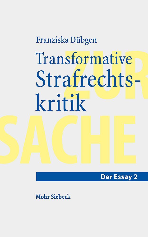 Transformative Strafrechtskritik main product photo