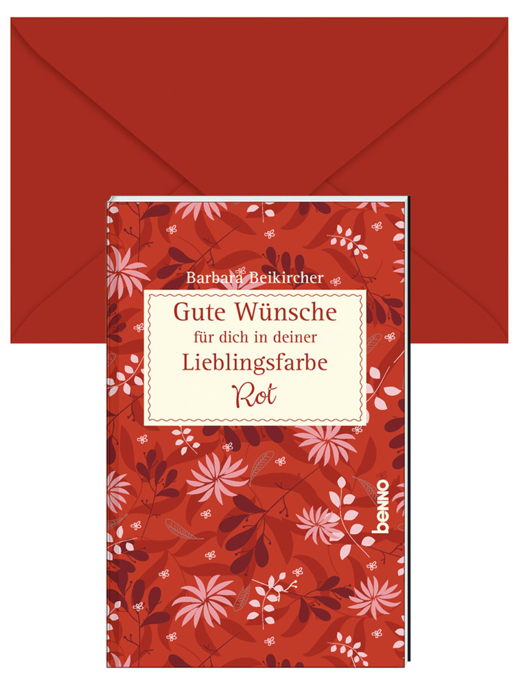 Gute Wünsche für dich in deiner Lieblingsfarbe: Rot main product photo