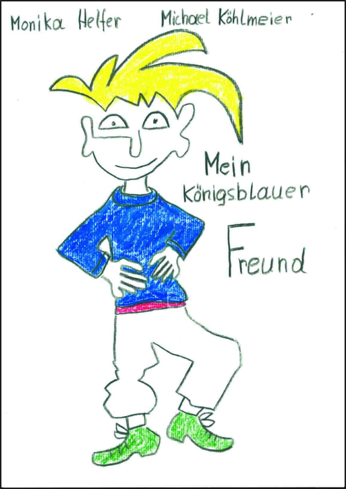Mein königsblauer Freund main product photo