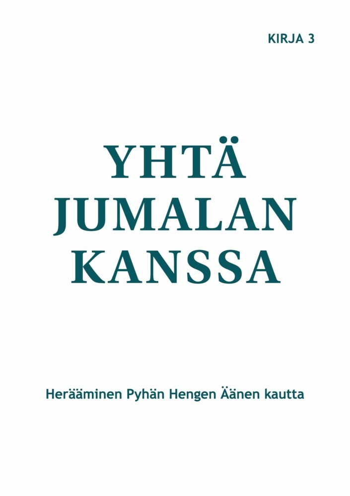 Yhtä Jumalan kanssa main product photo