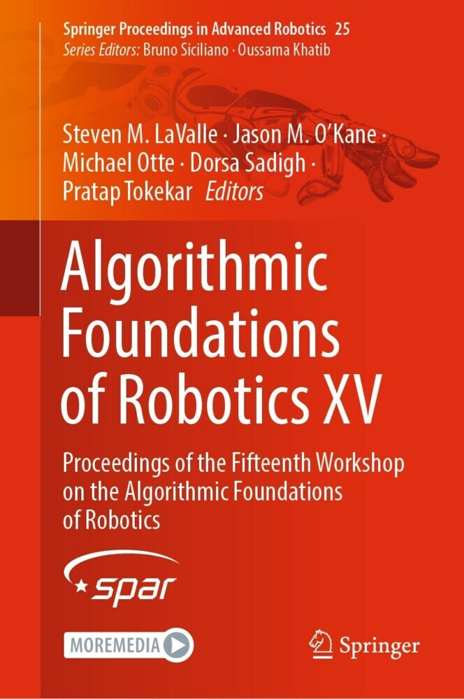 Algorithmic Foundations of Robotics XV main product photo