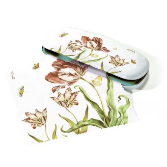 Brillenetui und Microfasertuch »Merian«