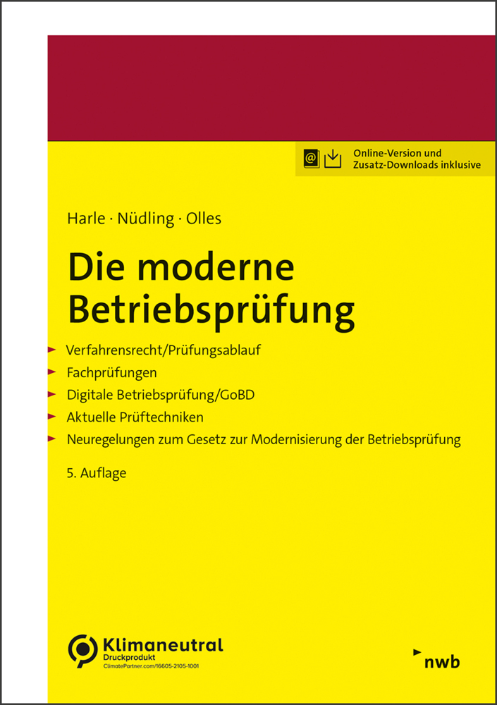 Die moderne Betriebsprüfung main product photo