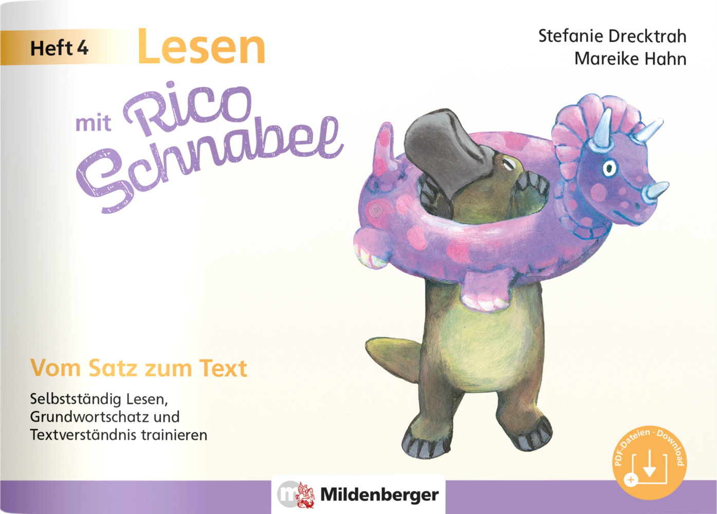 Lesen mit Rico Schnabel, Heft 4: Vom Satz zum Text main product photo